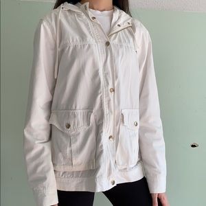 White lightweight jacket